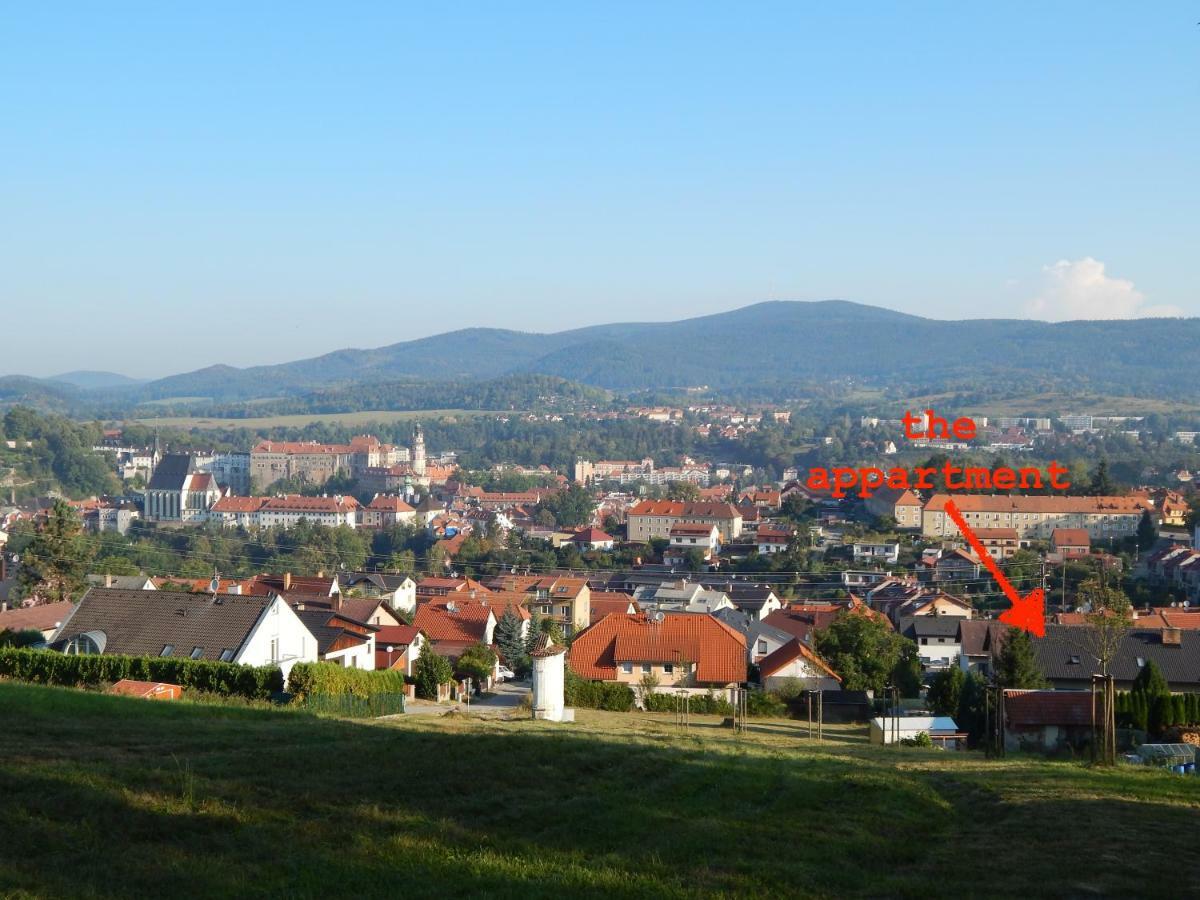 Apartman Castle View Cesky Krumlov Bagian luar foto